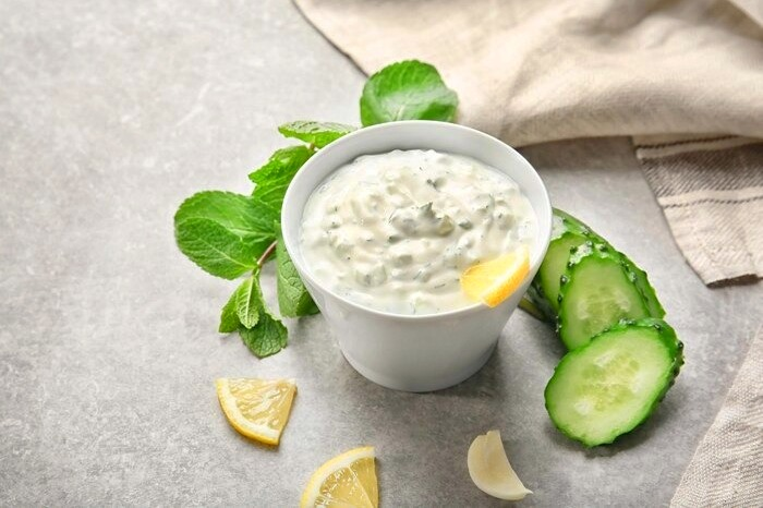 سبزی مخصوص ماست و خیار