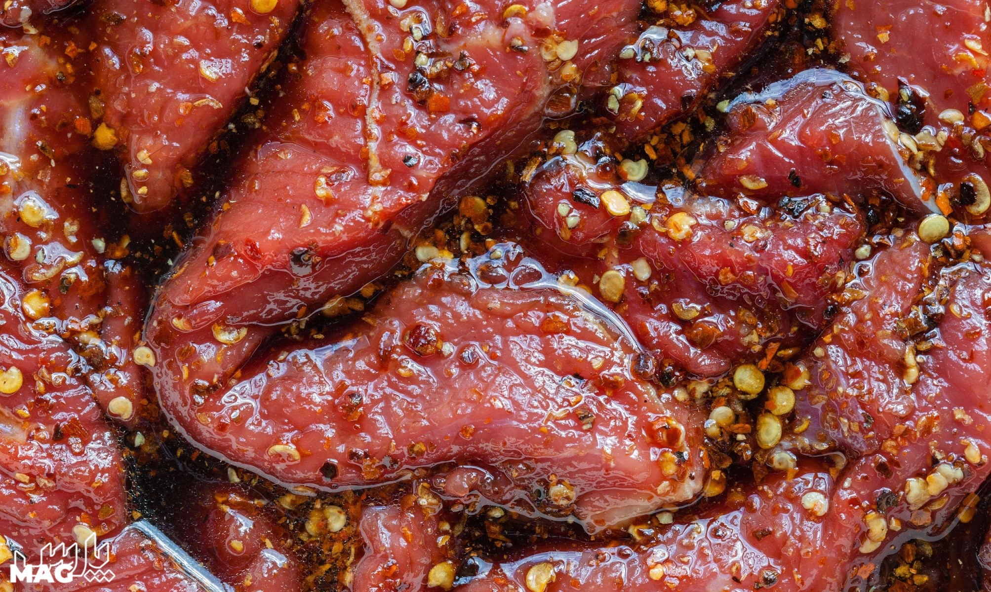 طعم دار كردن گوشت گوسفندی